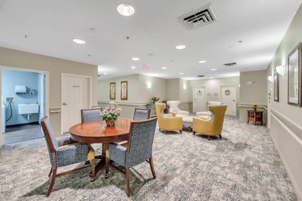 Interior of community