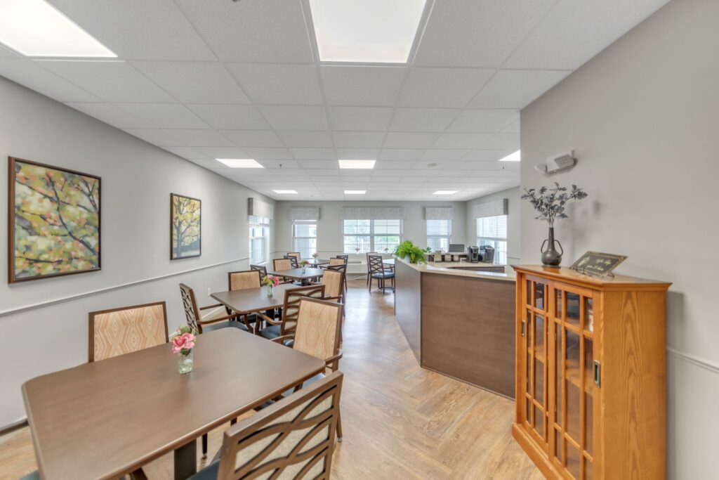 Interior of community